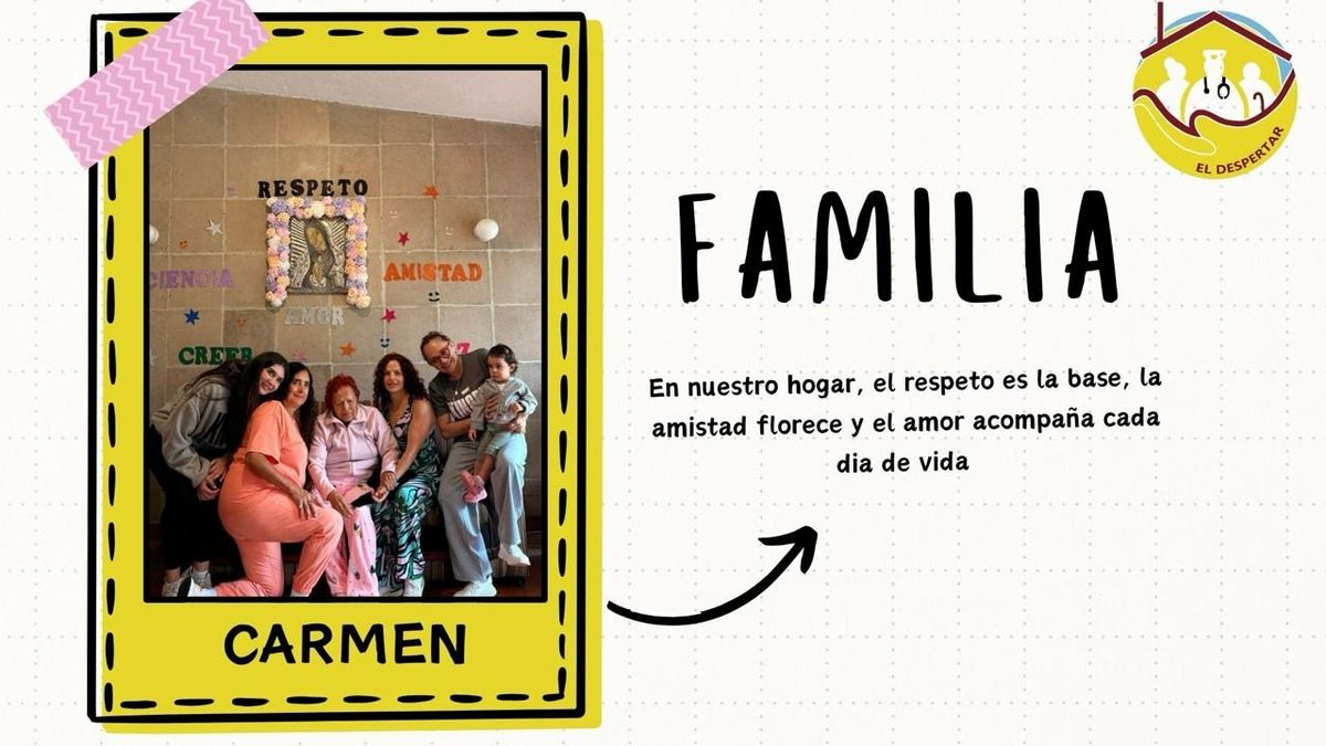 Familia en Casa Hogar El Despertar